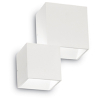 Бра настенное RUBIK AP2 BIANCO 4000K Ideal Lux
