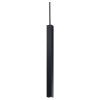 Подвесной светильник ULTRATHIN SP D040 SQUARE ON-OFF NERO Ideal Lux в цвете чёрный