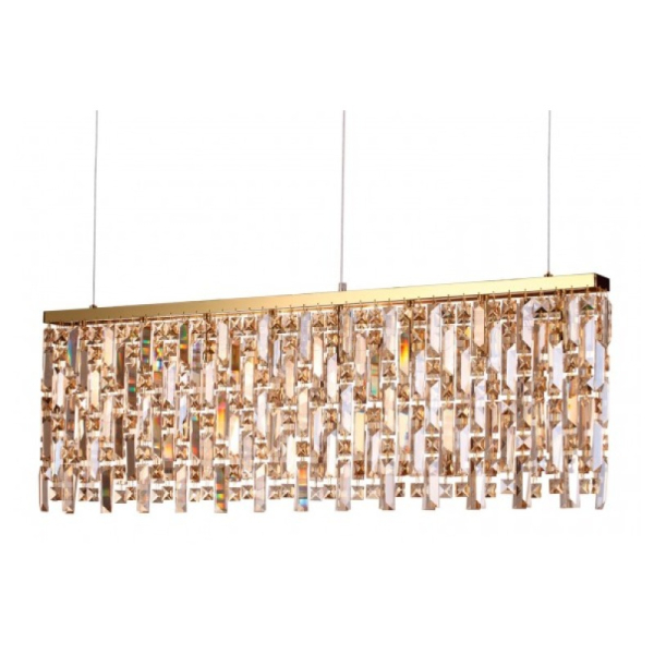 Подвесной светильник ELISIR SP8 OTTONE Ideal Lux в цвете латунь