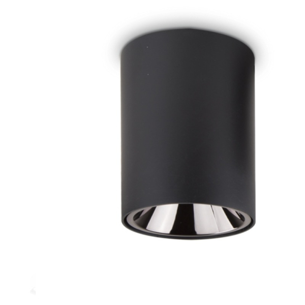 Стельовий світильник NITRO PL ROUND D09 NERO 3000K 205984