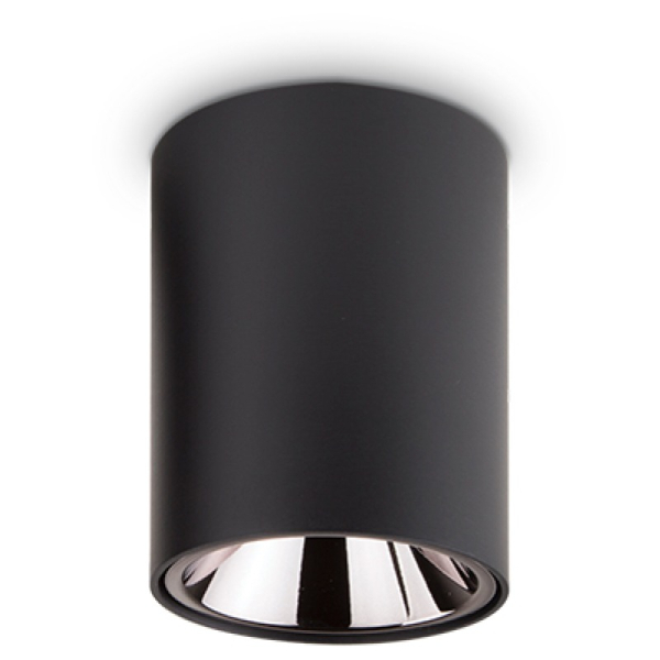 Стельовий світильник NITRO PL ROUND D08 NERO 3000K 206004