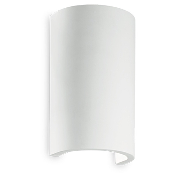 Бра настенное в спальню и гостиную FLASH GESSO AP1 ROUND Ideal Lux в стиле скандинавский