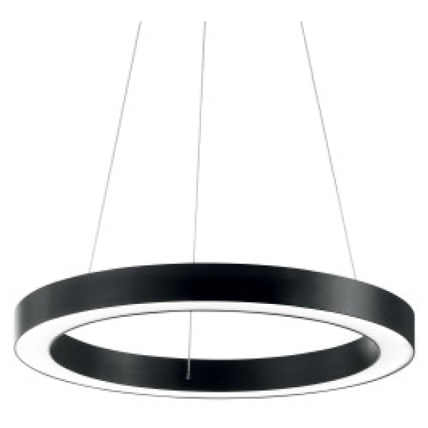 Подвесной светильник в стиле лофт ORACLE SP D50 NERO Ideal Lux в кухню, ресторан в цвете черный