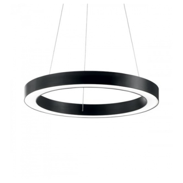 Подвесной светильник в стиле лофт ORACLE SP D70 NERO Ideal Lux для лестницы, ресторан в цвете черный