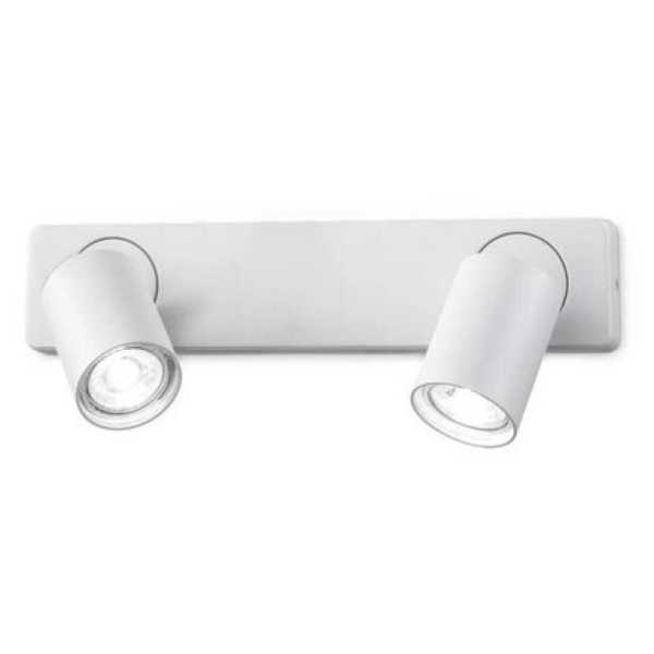Бра настенное RUDY AP2 ROUND BIANCO Ideal Lux