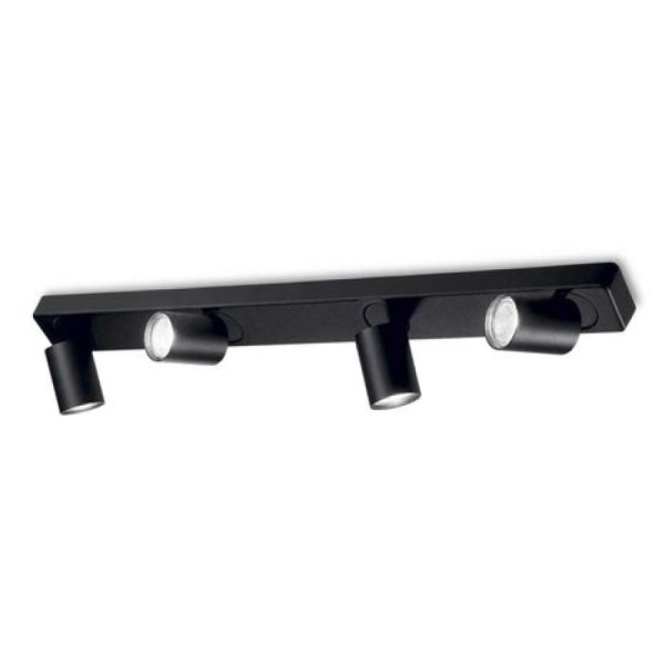Стельовий світильник RUDY PL4 ROUND NERO 229072