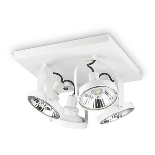 Стельовий світильник GLIM PL4 SQUARE BIANCO 229638