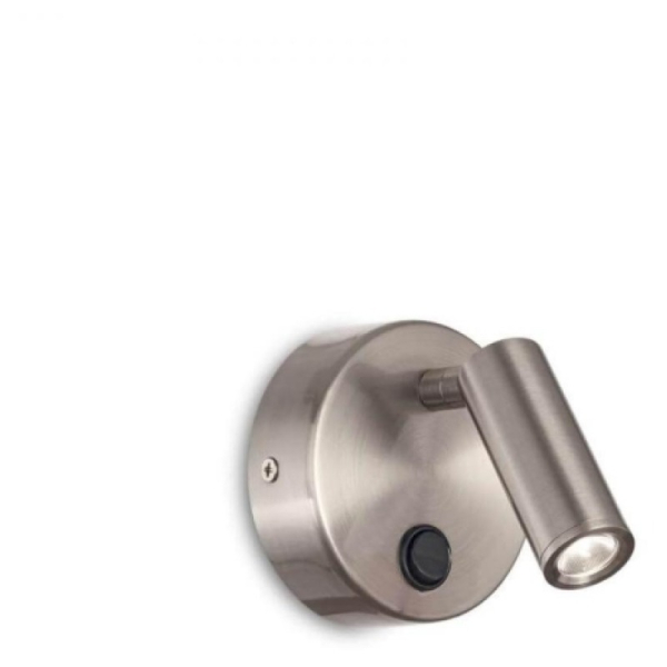 Бра настенное PAGE AP ROUND NICKEL Ideal Lux