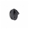 Бра настенное GEA AP1 ROUND NERO Ideal Lux