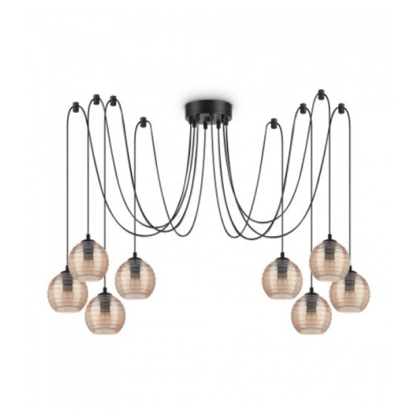 Люстра RIGA SP8 AMBRA Ideal Lux