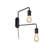Бра настенное TRIUMPH AP2 NERO Ideal Lux