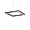 Люстра ORACLE D60 SQUARE NERO Ideal Lux