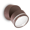 Светильник настенный светодиодный OMEGA AP ROUND COFFEE 4000K Ideal Lux, LED бра в стиле хай-тек
