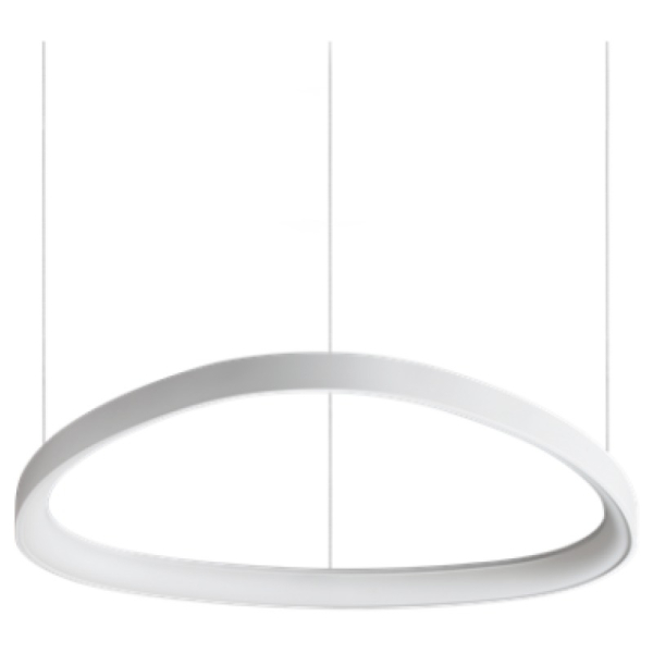 Подвесной светильник GEMINI SP D061 ON-OFF BIANCO 3000K Ideal Lux в цвете белый
