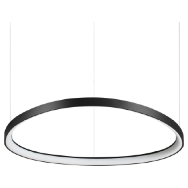 Подвесной светильник GEMINI SP D081 ON-OFF NERO 3000K Ideal Lux в цвете чёрный