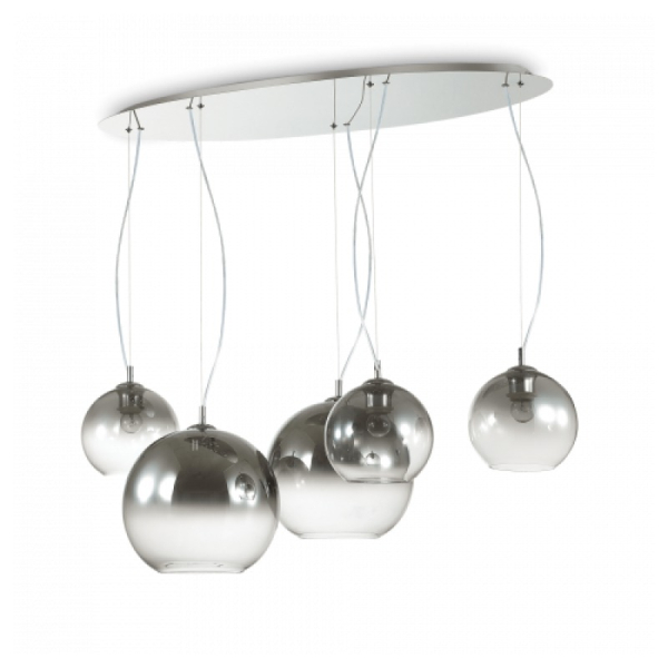 Люстра NEMO PLUS SP5 CROMO Ideal Lux