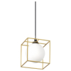 Подвесной светильник LINGOTTO SP1 OTTONE Ideal Lux в цвете латунь