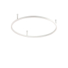 Стельовий світильник ORACLE SLIM PL D070 ROUND 3000K ON-OFF WH 265995