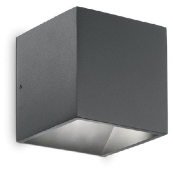 Бра настенное RUBIK AP1 D07 ANTRACITE 4000K Ideal Lux