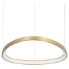 Подвесной светильник GEMINI SP D061 ON-OFF OTTONE 3000K Ideal Lux в цвете латунь