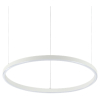 Подвесной светильник в стиле хай-тек ORACLE SLIM SP D050 ROUND 4000K ON-OFF WH Ideal Lux в гостиную, спальню