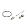 STEEL KIT SINGLE STEEL CABLE 2 MT