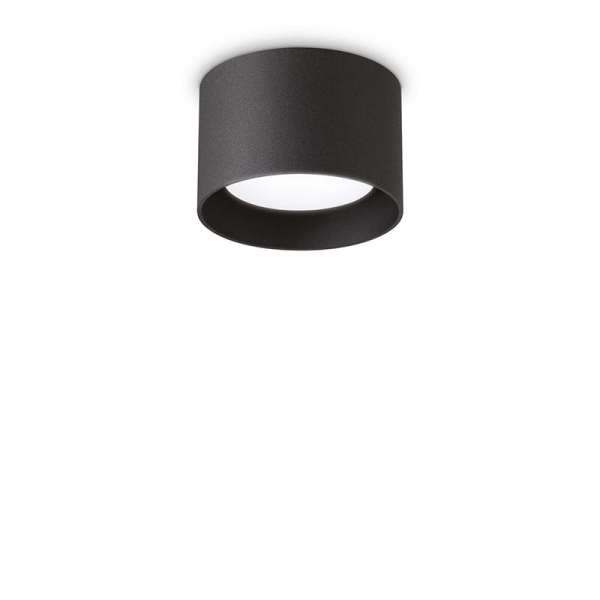 Стельовий світильник SPIKE PL1 ROUND NERO 278704