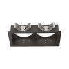 BENTO FRAME SQUARE TWIN BK
