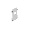 EGO END CAP RECESSED CON FORO WH