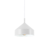 Подвесной светильник в стиле лофт YURTA SP1 D21 BIANCO Ideal Lux в кухню, коридор в цвете белый