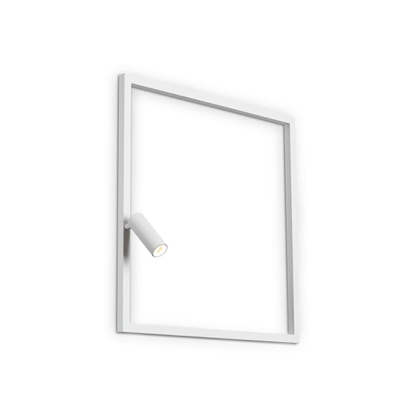 Светильник настенный светодиодный SYNTESI AP SQUARE BIANCO Ideal Lux, LED бра