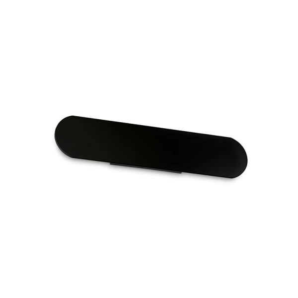 Светильник настенный светодиодный в спальню и гостиную ECHO AP D40 NERO Ideal Lux, LED бра в стиле модерн