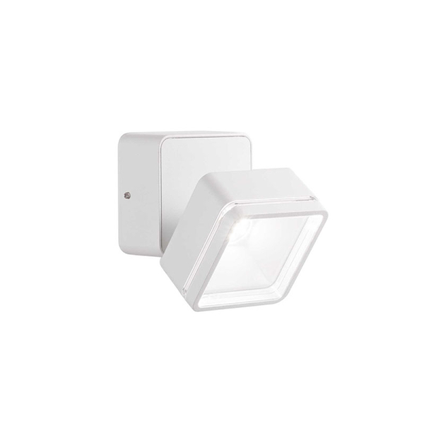 Светильник настенный светодиодный OMEGA AP SQUARE BIANCO 4000K Ideal Lux, LED бра