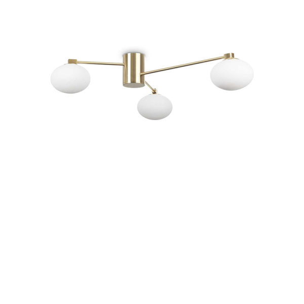 Стельовий світильник HERMES PL3 D90 OTTONE 288260