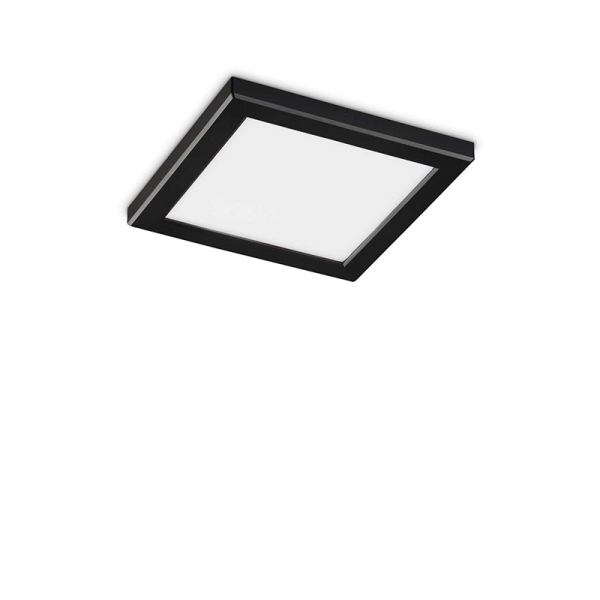 Стельовий світильник AURA PL SQUARE 3000K NERO 290812