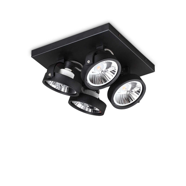 Стельовий світильник KONIG PL4 NERO 300580