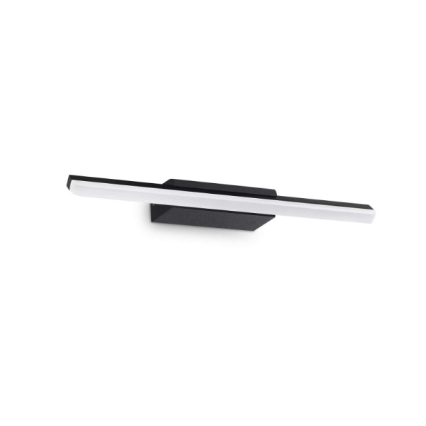 Светильник настенный светодиодный в спальню и гостиную RIFLESSO AP D42 NERO Ideal Lux, LED бра в стиле хай-тек