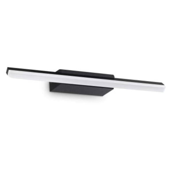 Светильник настенный светодиодный в спальню и ванную RIFLESSO AP D62 NERO Ideal Lux, LED бра в стиле хай-тек