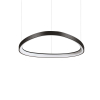 Подвесной светильник GEMINI SP D061 DALI/PUSH NERO 3000K Ideal Lux в цвете чёрный