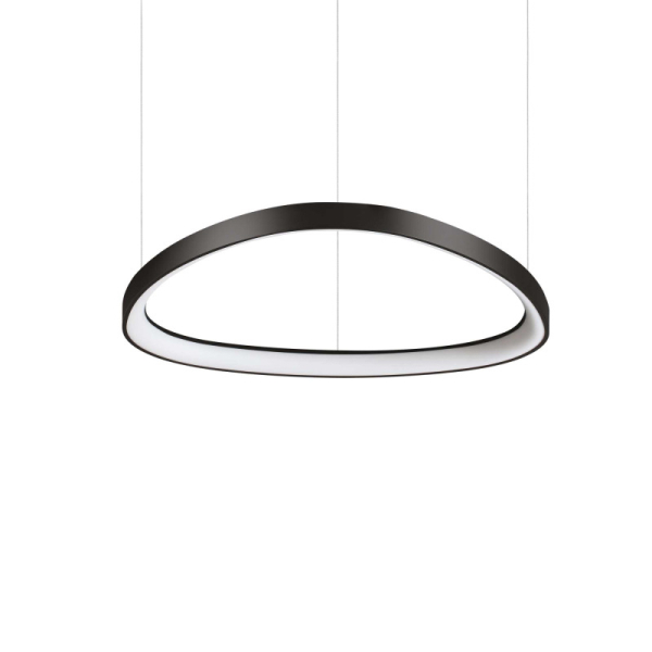 Подвесной светильник GEMINI SP D061 DALI/PUSH NERO 3000K Ideal Lux в цвете чёрный
