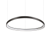 Подвесной светильник GEMINI SP D081 DALI/PUSH NERO 3000K Ideal Lux в цвете чёрный