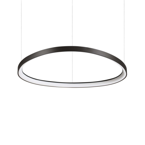 Подвесной светильник GEMINI SP D081 DALI/PUSH NERO 3000K Ideal Lux в цвете чёрный