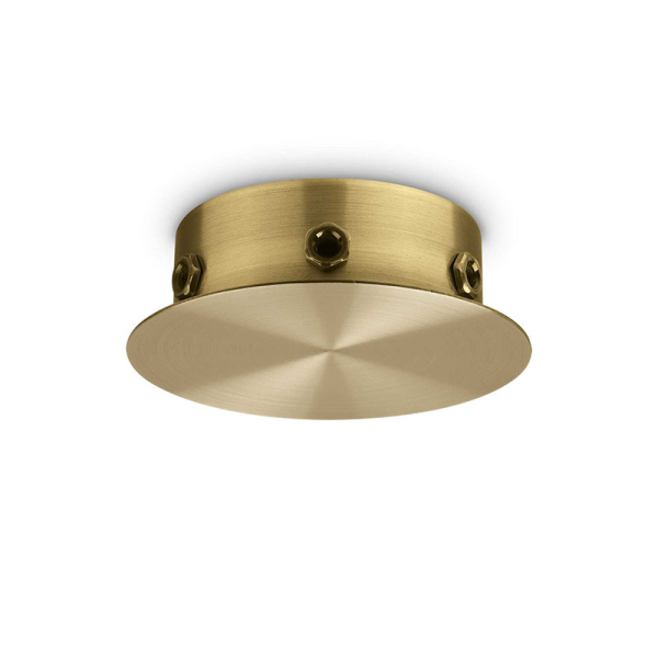 ROSONE MAGNETICO 6 LUCI OTTONE
