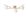 Светильник потолочный ATLAS PL3 ORO Ideal Lux в кухню, спальню в стиле модерн