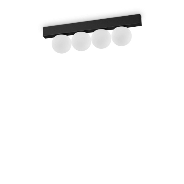 Стельовий світильник PING PONG PL4 NERO 313283