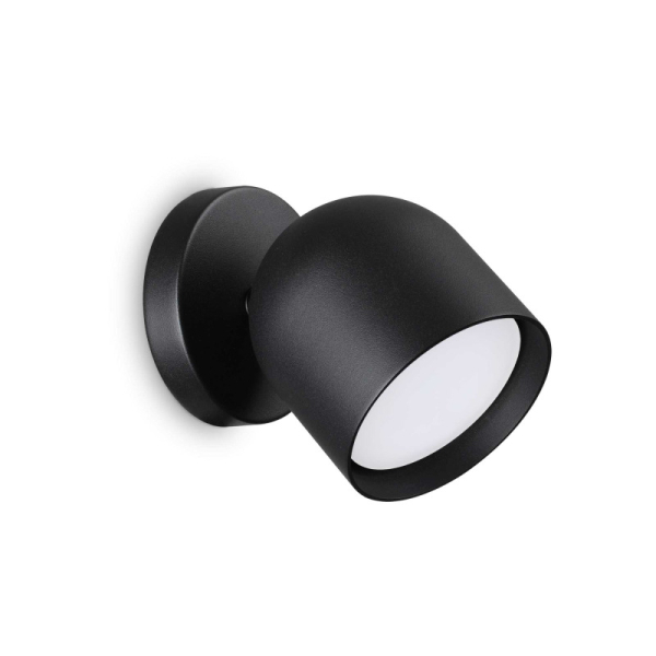 Бра настенное в спальню и гостиную DODO AP1 NERO Ideal Lux в стиле хай-тек