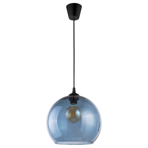 Подвесной светильник CUBUS Синій TK Lighting в цвете черный