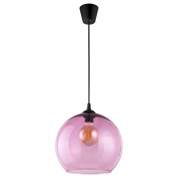 Подвесной светильник CUBUS Рожевий TK Lighting в цвете черный