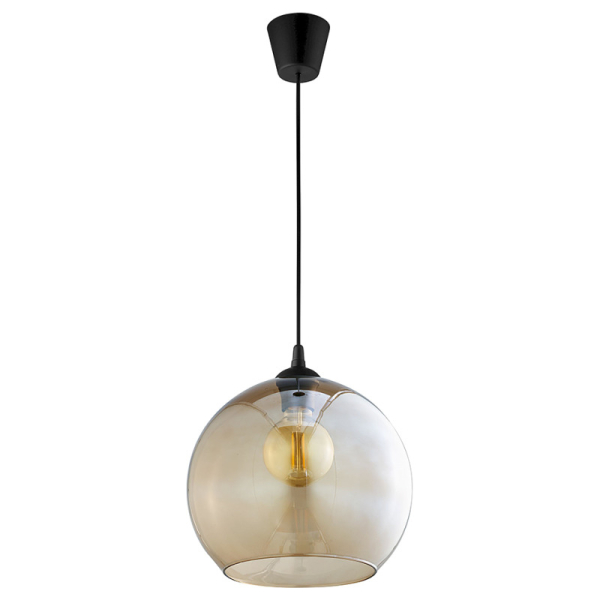 Подвесной светильник CUBUS Мідь TK Lighting в цвете черный
