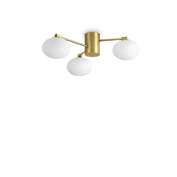 Стельовий світильник HERMES PL3 D60 OTTONE 317007